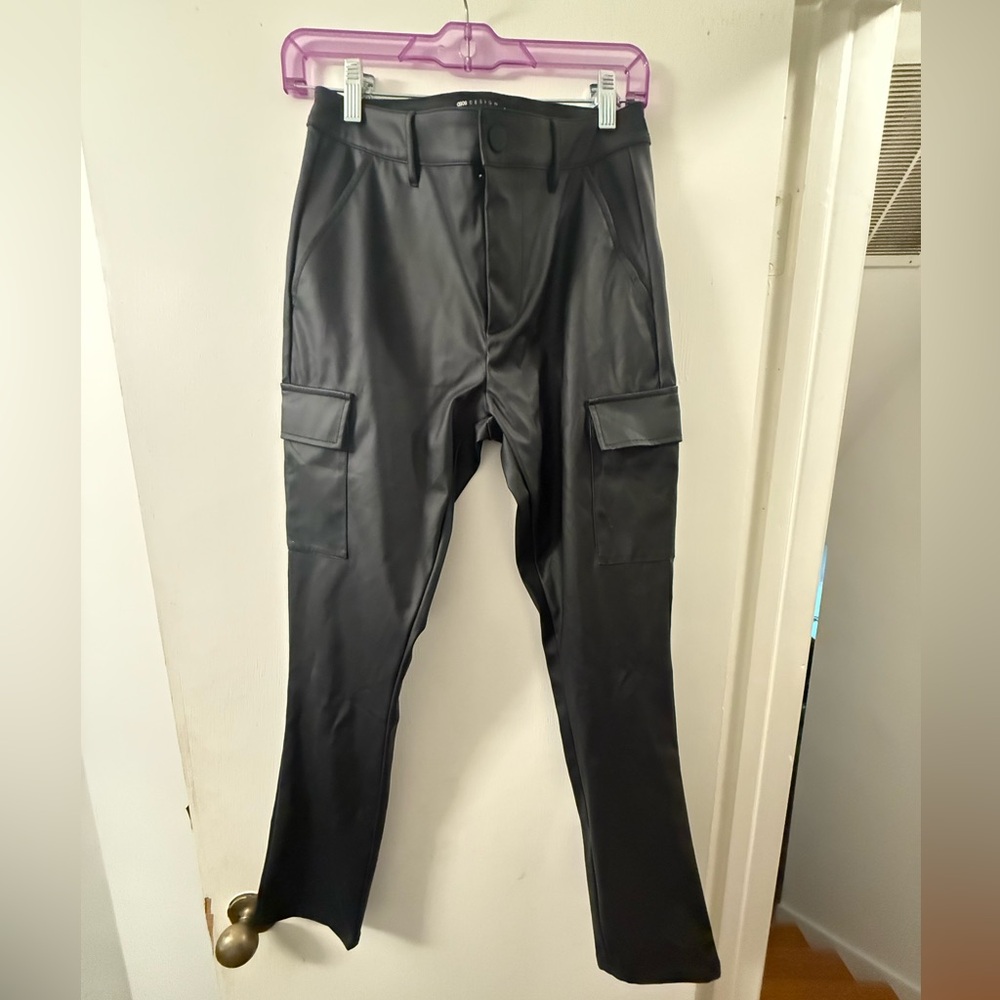 ASOS Women’s  Black Faux Leather Pants